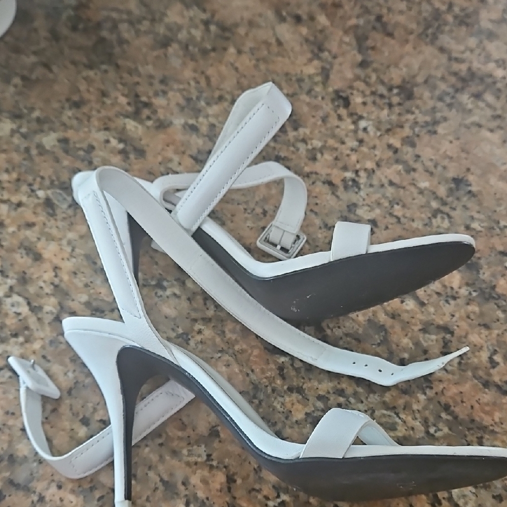 Alexander Wang White Strappy Sandals - Picture 3 of 9